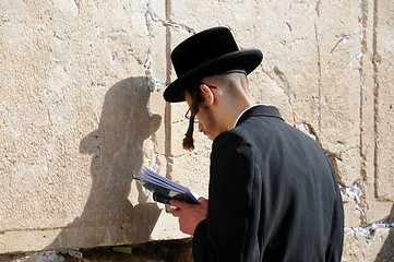 Image showing At the Wailing Wall