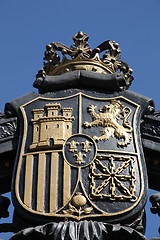 Image showing Madrid coat of arms