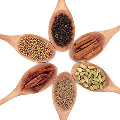 Image showing Six Spice Selection