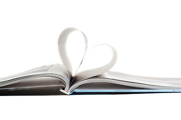 Image showing Heart in book
