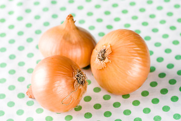 Image showing ripe onions