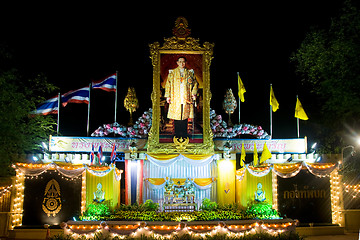 Image showing The 83rd Birthday of HM King Bhumibol Adulyadej