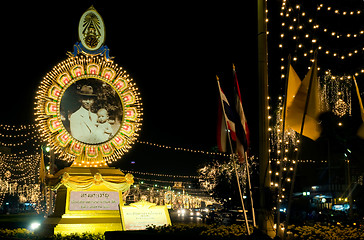 Image showing Bangkok during Royal birthday celebration