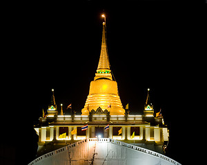 Image showing The Golden Mount in Bangkok, Thailand