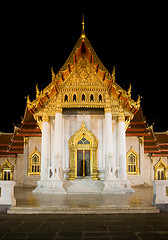 Image showing Wat Benchamabophit in Bangkok, Thailand