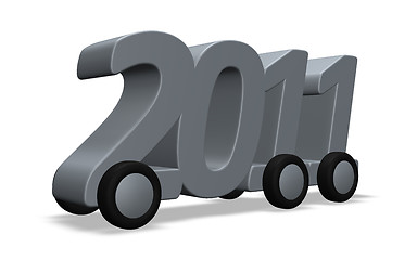 Image showing 2011 on wheels