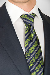 Image showing closeup businessman suit