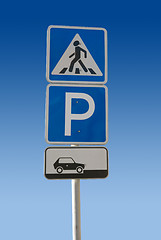 Image showing parking sign