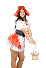 Image showing Sexy Little Red Riding Hood