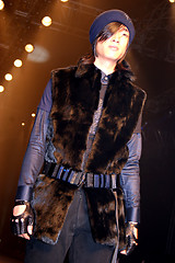Image showing Male model on the catwalk