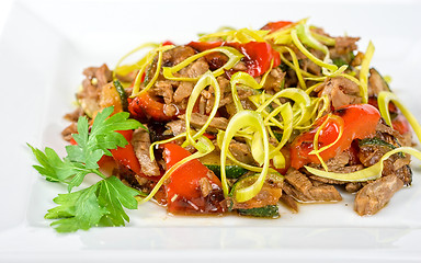 Image showing spicy salad