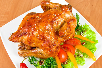 Image showing roasted chicken