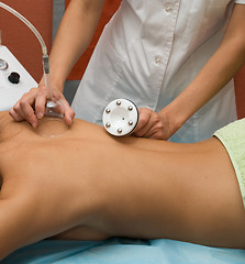 Image showing At massage