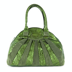 Image showing green women bag