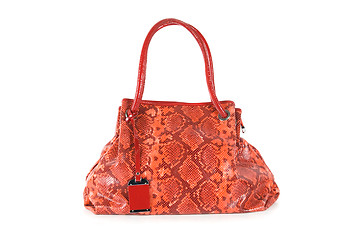 Image showing red women bag