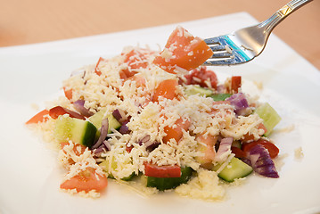 Image showing Shopski salad