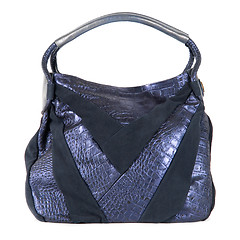 Image showing blue women bag