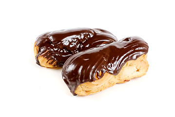 Image showing Cream eclairs