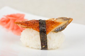 Image showing unagi sushi