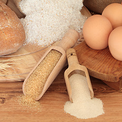 Image showing Baking Ingredients