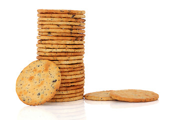 Image showing Olive Cracker Biscuits