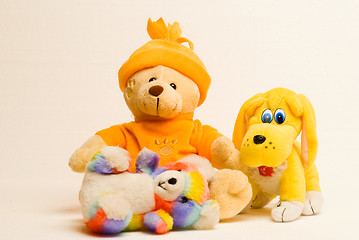 Image showing stuffed toys 2