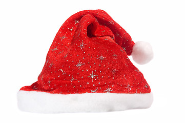 Image showing Santa red hat