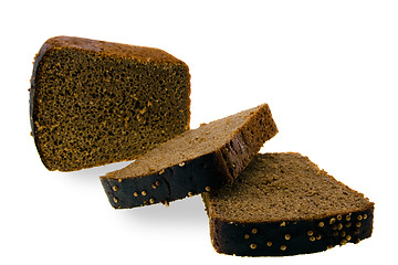 Image showing Black bread