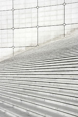 Image showing White stairs