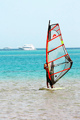 Image showing Windsurfing