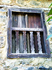 Image showing Window Old. Kakopetria. Cyprus