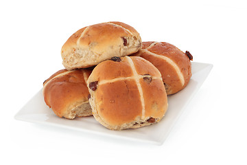 Image showing Hot Cross Buns