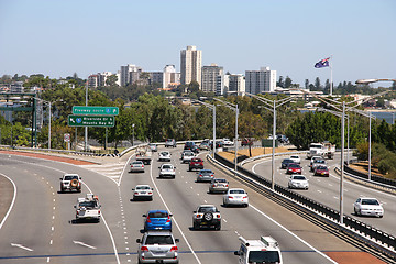 Image showing Traffic in Perth