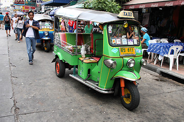 Image showing Bangkok tuk tuk