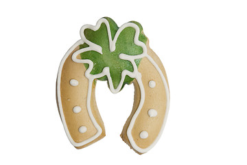 Image showing Gingerbread horseshoe