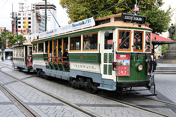 Image showing Christchurch tram