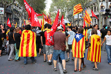 Image showing Catalonia National Day