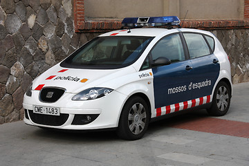 Image showing Police in Catalonia