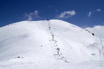 Image showing Ski resort