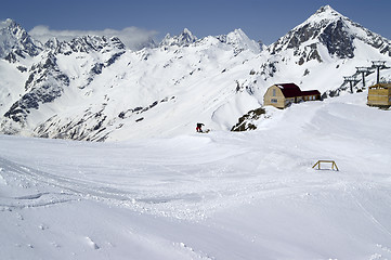 Image showing Ski resort