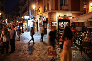 Image showing Madrid night