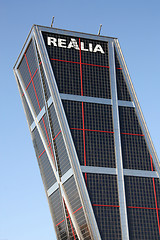Image showing Madrid skyscraper