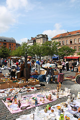 Image showing Street market