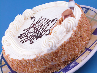 Image showing almond cake