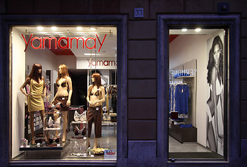 Image showing Lingerie store