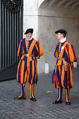 Image showing Vatican - Swiss Guard