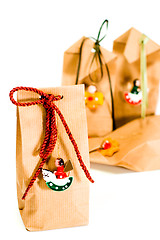 Image showing gift bags with decorations