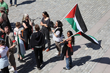 Image showing Palestine demonstration