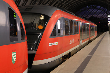 Image showing Red train