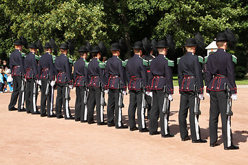 Image showing Royal guard in Norway